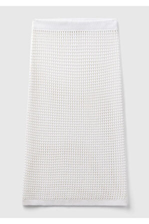 United Colors Of Benetton Kadın / Kız Beyaz Etek (Model Kodu: 124P101Td001D )