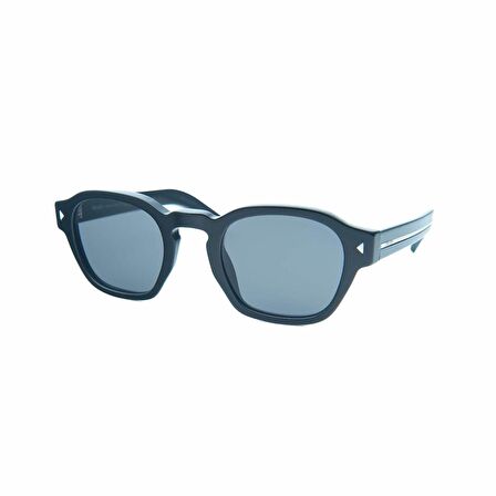 Prada Pr A16 S 16k731 49 Kadın Geometrik Füme Kemik Güneş Gözlüğü