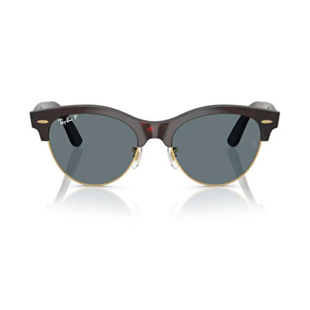 Ray-Ban RB 2341 9903R 51 Clupmaster Way Unisex Oval Kırçıllı Kırmızı Kombine Güneş Gözlüğü