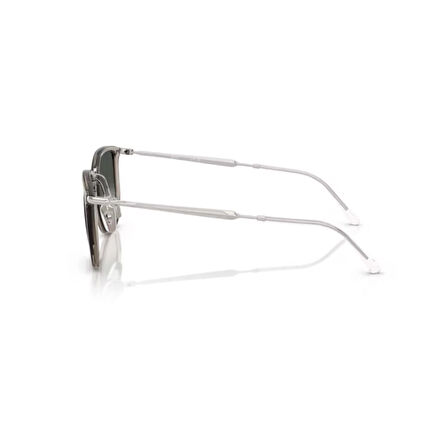 Ray-Ban RB 4451 680271 50 Unisex Geometrik Şeffaf Gri Kombine Kemik Güneş Gözlüğü