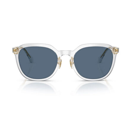 Versace VE 4493D 551971 55 Unisex Geometrik Şeffaf Kemik Güneş Gözlüğü