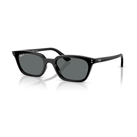 Ray-Ban RB 4456 667781 50 Polarize Zaya Unisex Yastık Siyah Kemik Güneş Gözlüğü