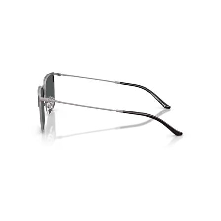 Emporio Armani EA 2164D 300187 57 Unisex Kare Siyah Kombine Kemik Güneş Gözlüğü