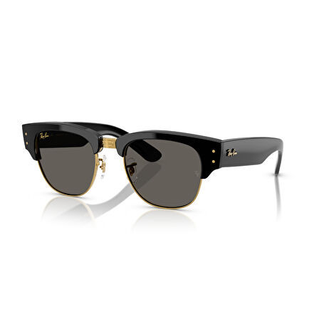 RB 0316S 6826J5 53 Ray-Ban Mega CLUBMASTER BLACKED OUT Koleksiyonu Güneş Gözlüğü