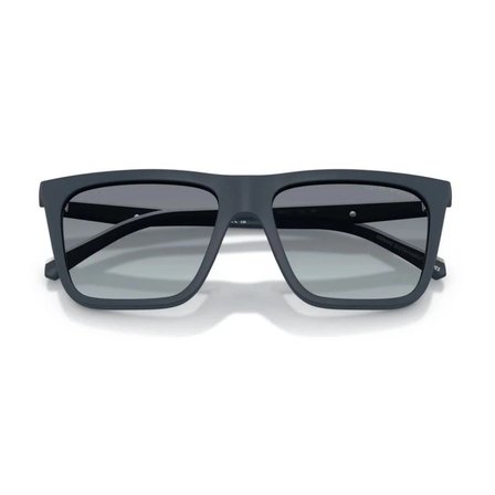 Emporio Armani EA 4258 50881W 54 Erkek Kare Aynalı Klipsli Mavi Kemik Güneş Gözlüğü