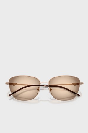 Emporio Armani Logolu Güneş Gözlük Bayan GÖZLÜK 0EA2170 301113 57 ALTIN