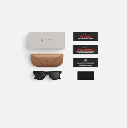 Ray-Ban Meta Wayfarer Gen 2 Akıllı Gözlük Mat Siyah Polar Gradient Graphite S53 RW4012 601ST3
