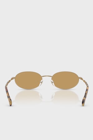 Emporio Armani Oval Güneş Gözlük Erkek GÖZLÜK 0EA2175 300273 54 ALTIN