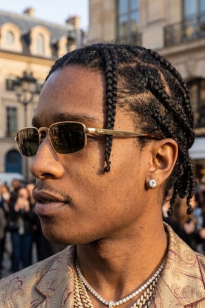 RAY-BAN RB (A$AP ROCKY) 3927 COL 001/31 54-21-145 UNİSEX GÜNEŞ GÖZLÜĞÜ