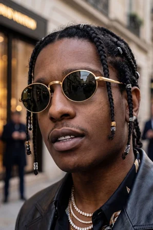 RAY-BAN RB (A$AP ROCKY) 3931 COL 001/31 54-21-145 UNİSEX GÜNEŞ GÖZLÜĞÜ