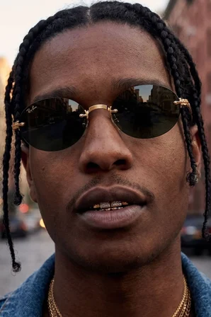 RAY-BAN RB (A$AP ROCKY) 3929 COL 001/71 54-20-145 UNİSEX GÜNEŞ GÖZLÜĞÜ