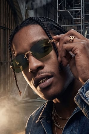 RAY-BAN RB (A$AP ROCKY) 3928 COL 001/71 54-20-145 UNİSEX GÜNEŞ GÖZLÜĞÜ