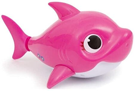 Giochi Baby Shark Yüzen ve Sesli Figür Banyo Oyuncağı Pembe (GKO: 7201)