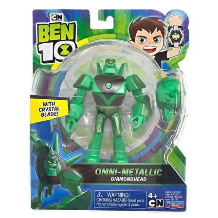 Ben10 Aksiyon Figürleri Metalik Tema Diamond Head BEN61000