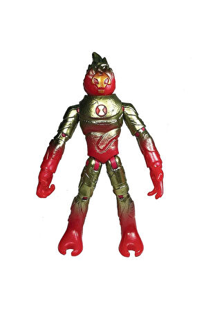 Ben10 Aksiyon Figürleri Metalik Tema Heatblast Ben66a10