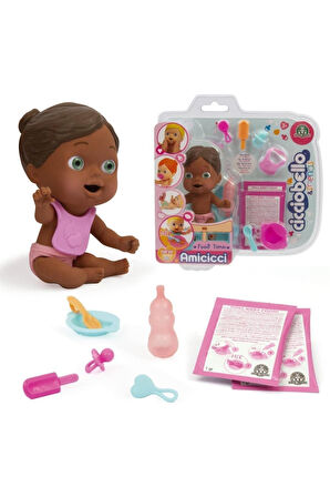 Giochipreziosi Ve Arkadaşları Yemek Seti - Siyah Saçlı Cicciozoe