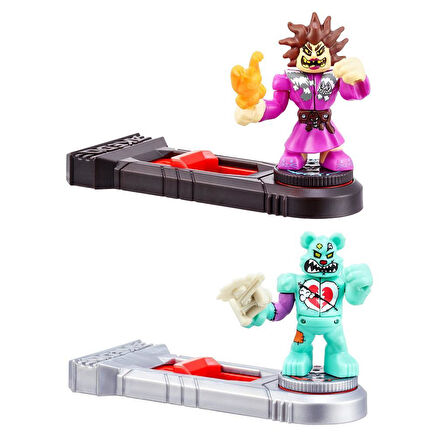 Akedo S2 2Li Paket AKE06000 Aksiyon Figür Madame Furball vs Epic Shreddy