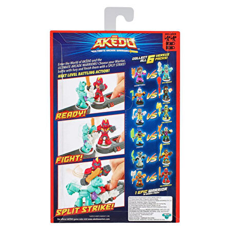 Akedo S2 2Li Paket AKE06000 Aksiyon Figür Madame Furball vs Epic Shreddy