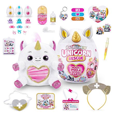 Rainbocorn Unicorn Dev Sürpriz Yumurta Peluş RAR18000