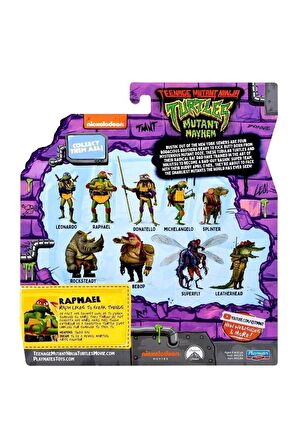 Ninja Kaplumbağalar Aksiyon Figürler 11 Cm Raphael The Angry One