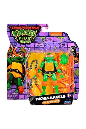 Ninja Kaplumbağalar Aksiyon Figürler 11 Cm Michelangelo The Entertainer