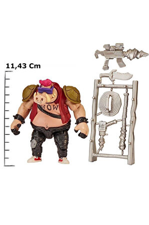 Ninja Kaplumbağalar Aksiyon Figürler 11 Cm Bebop Jacked Up Warthog