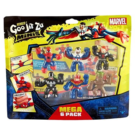 GJM07000 GooJitSu Marvel Mini 6lı Paket