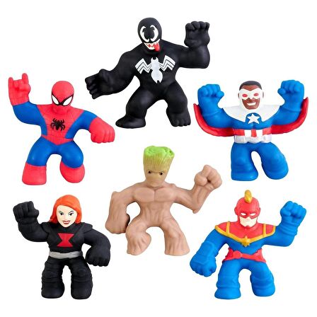 GJM07000 GooJitSu Marvel Mini 6lı Paket