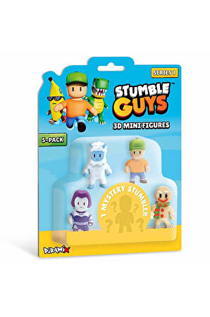 Stumble Guys 5'li Mini Figür Seti S1 TUY02000