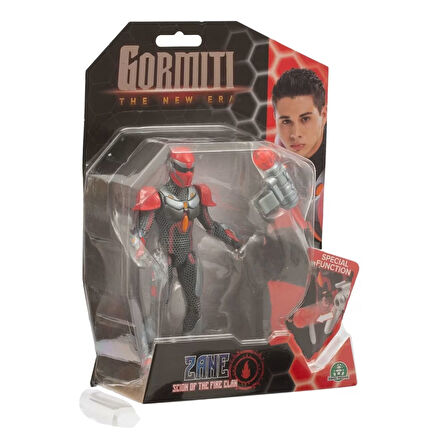 Gormiti 15 cm Figür Scion ve Hücum Hamlesi Ateş Varisi Zane GRV11000
