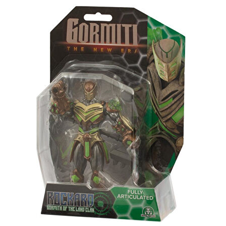 Gormiti Yeni Çağ Rockard 15 cm GRV20 GRV20300 Lisanslı Ürün