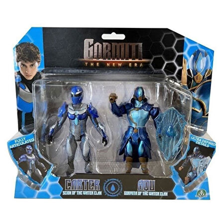 Gormiti 15Cm Figür Gormiti&Varis Carter-Aqu Grv19000