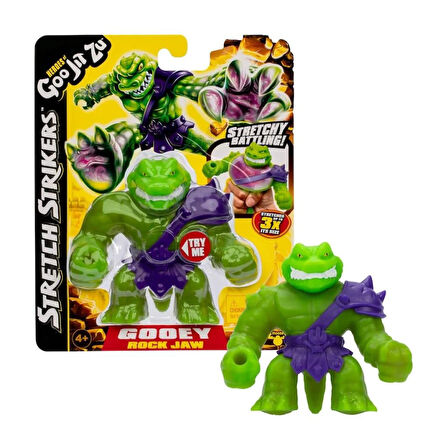 Giochi Preziosi Goojitzu Stretch Strikers Tekli Figür Paketi GJT51000 Rock Jaw
