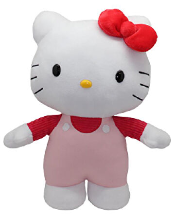 Hello Kitty Sürpriz Pelüş 30 Cm Pembe Tulum