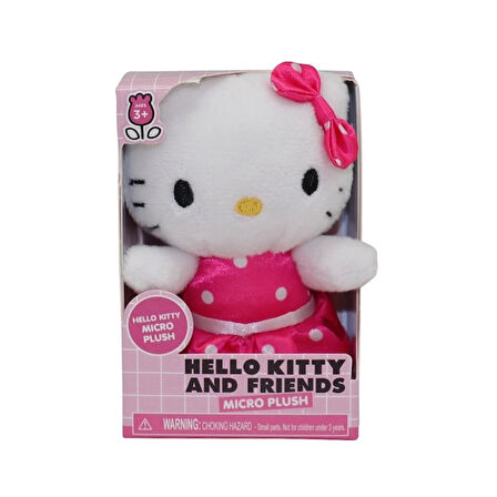 HKT25000 Hello Kitty 7.5 cm Mini Pelüş 25087