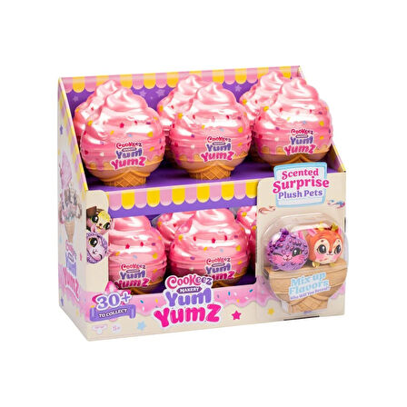CKE05000 Cookeez Makery Yum Yumz Dondurma İkili Paket Kokulu Peluş