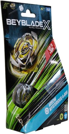 Takara Tomy Beyblade X Arrow Mysterious 4-80B Stamina Tipi Başlangıç Seti + Fırlatıcı
