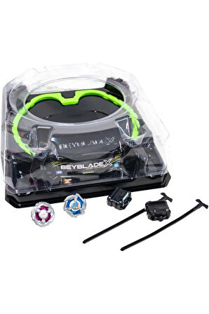 Takara Tomy Beyblade X Xtreme Battle Set – Arena, 2 Beyblade, 2 Fırlatıcı, 8+ Yaş, Orijinal