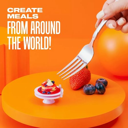 ZURU Mini Brands Create MasterChef Seri 2 Sürpriz Kapsül Mini Yemek Yapım Seti 8+ Yaş