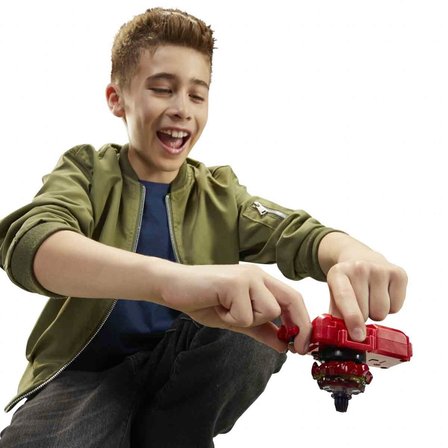 Beyblade X Soar Phoenix Wing 9-60GF Deluxe Fırlatıcı Seti Metal Saldırı Tipi (sağdan dönüş)