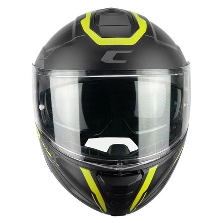 CGM 569G C-MAX CITY Çene Açılır Kask Siyah/Sarı-S