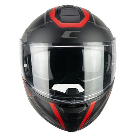 CGM 569G C-MAX CITY Çene Açılır Kask Siyah/Kırmızı-S