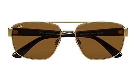 Ray-Ban RB3663 001/57 60 Polarize Erkek Güneş Gözlüğü