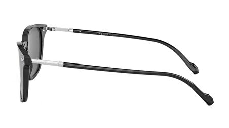 VOGUE  5431S W44/87 52  Unisex SİYAH Köşeli Çerçeve Güneş Gözlüğü