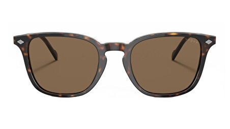 VOGUE  5431S W656/73 52  Unisex KAHVE Köşeli Çerçeve Güneş Gözlüğü