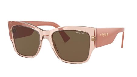 VOGUE  5462-S 295473 54  Kadın PEMBE Köşeli Çerçeve Güneş Gözlüğü