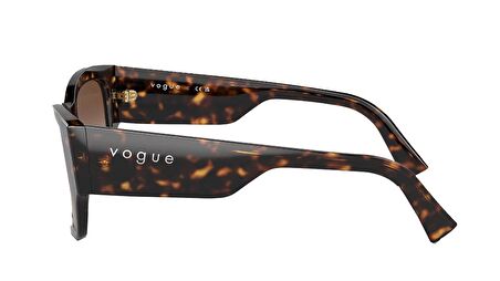 VOGUE  5462-S W65613 54  Kadın KAHVE Köşeli Çerçeve Güneş Gözlüğü