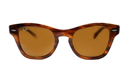 RAY-BAN  0707S 954/33 50  Unisex KAHVE Köşeli Çerçeve Güneş Gözlüğü