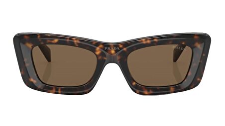 PRADA  13ZS 2AU06B 50  Kadın KAHVE Köşeli Çerçeve Güneş Gözlüğü