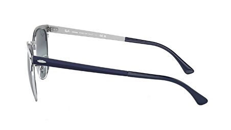 RAY-BAN  3716 9254/G6 51 CLUBMASTER METAL Unisex GÜMÜŞ Köşeli Çerçeve Güneş Gözlüğü
